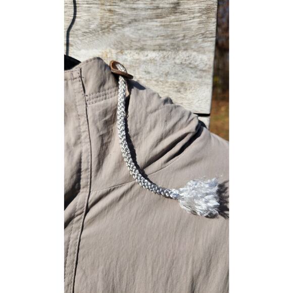 L.L. Bean Men’s XXL Beige Parka Jacket Hooded Flannel Lined Outdoor Workwear - Picture 10 of 16